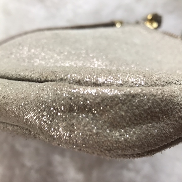 Fossil shimmer metallic Leather small Crossbody - Picture 12 of 13